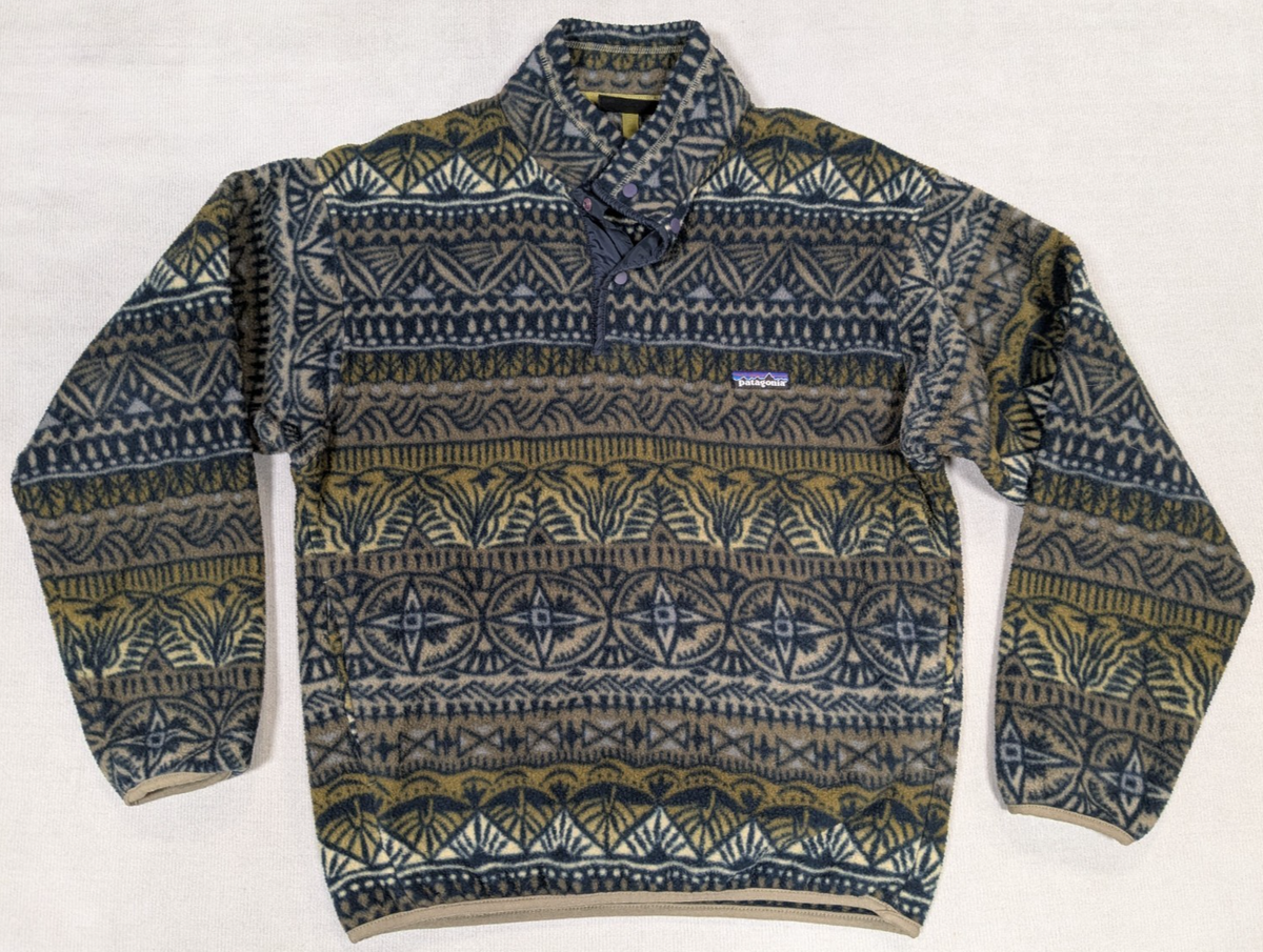 Vintage Patagonia Synchilla Snap T Tradewinds Mens Small Vintage Patagonia Synchilla Snap T Tradewinds Mens Small