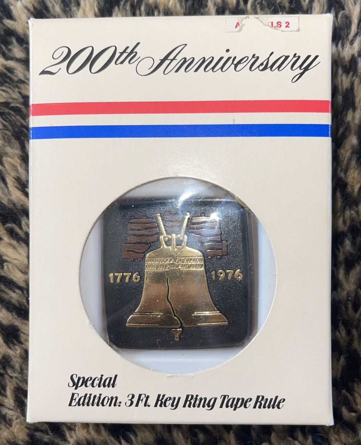 VINTAGE Stanley 200th Anniversary Liberty Bell 3' Tape Measu