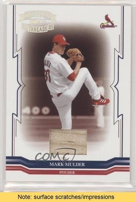 2005 Donruss Throwback Threads Bat 14/35 Mark Mulder #169 READ 0t2