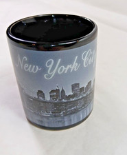 New York City Mini Mug 4 Oz Espresso Coffee NYC Souvenir Cup Black 