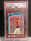 2024 Panini Donruss - Jayden Daniels (RC)  #389 Optic Preview Red Wave PSA 9