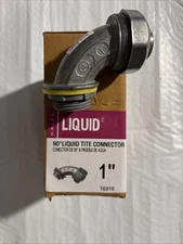 Halex 1” 90 degree Liquid Tight Connector (Part # 16910)