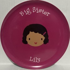 Personalized Dinner Plate - Lily