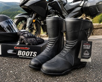 Tourmaster Solution WP 2.0 Motorcycle Boots Mens US 11 Waterproof