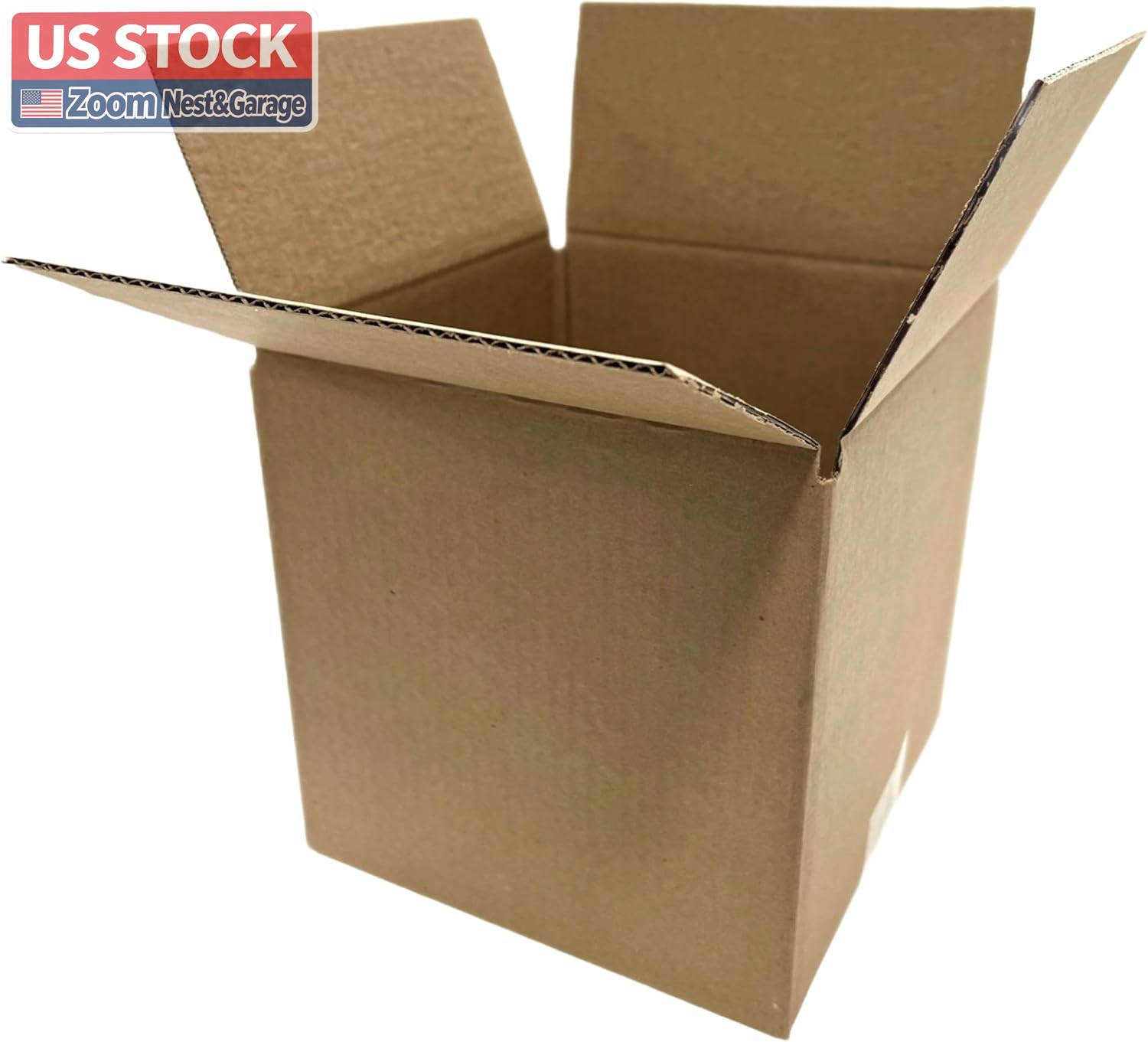 US Stock 150 6x6x4in Cardboard Paper Boxes Mailing Packing Corrugated