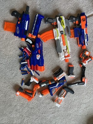 NERF Gun Collection: Includes Modulus, Stryfe, Retaliator, Dual-Strike