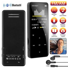 MP4/MP3 Player Support 128GB Bluetooth Lossless Music FM Radio Recorder Sport US