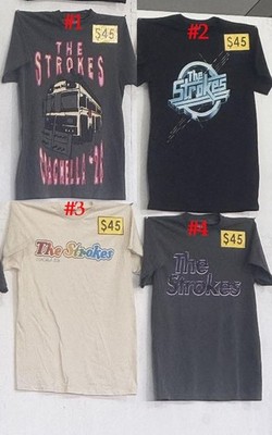 New!!! The Strokes T-Shirt, Magna Logo Band Merch Indie Rock Tee