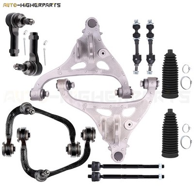 For 2005-2008 Ford F-150 12x Front Tie Rod Sway Bar End Control Arm Ball Joint