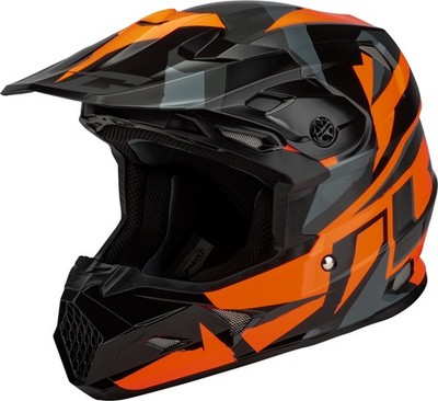 GMAX MX-96 Splinter Helmets Sm Black/Orange D3961494