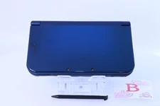 New Nintendo 3DS LL XL Metallic Blue [Rank :B] W/USB