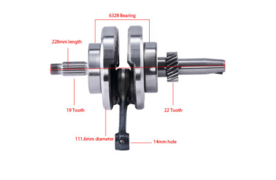 Crankshaft Crank Shaft For Honda Zongshen Lifan CG125 CGL125 HJ125
