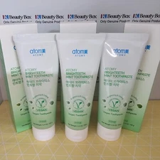 ATOMY Brighteeth Mint Toothpaste 150g x 3EA Vegan Toothpaste Refreshing