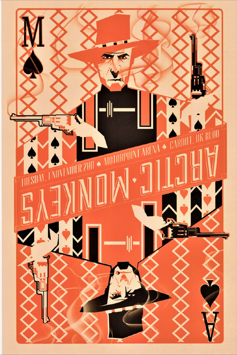 ARCTIC MONKEYS CONCERT POSTER 12