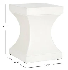 Safavieh CURBY IN/OUTDOOR ACCENT STOOL, Reduced Price 2172737976 VNN1002B