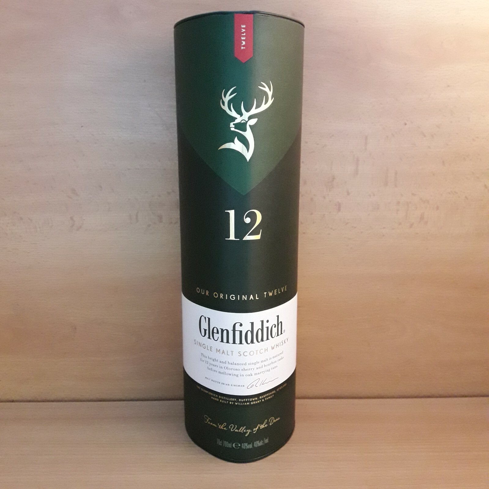 Glenfiddich Single Malt Scotch Whisky Collectible 12 years *Empty Box