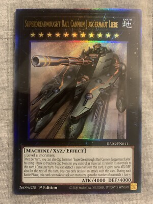 Superdreadnought Rail Cannon Juggernaut Liebe (PUR) RA03-EN041 Quarter...