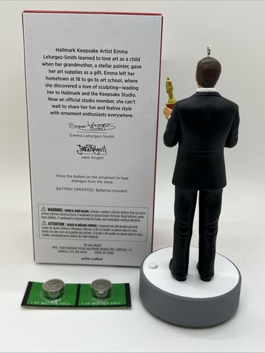 2023 Hallmark Keepsake The Office Dundie Winner! Magic Sound Tree Ornament NEW! - Picture 2 of 3