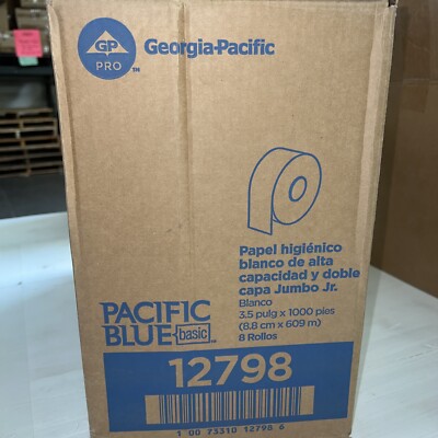 サブ Georgia Pacific Envision 2-Ply Toilet Tissue Paper Rolls Jumbo