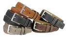 Classic Genuine Leather Office Career Dress Business Belt 1-3/8" Wide Size 32-46