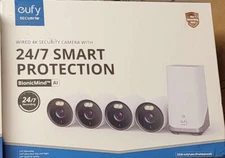 🔥🔥 4 eufy Security eufyCam Cam E330 4K Ultra Security Camera + HomeBase 3 IP67