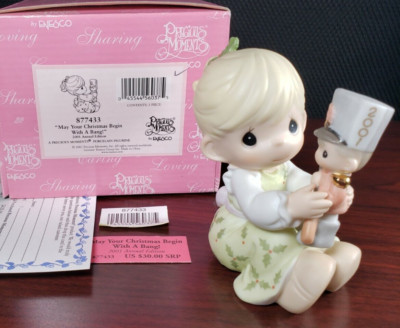 2001 Enesco Precious Moments ''May Your Christmas Begin With A Bang'' 877433