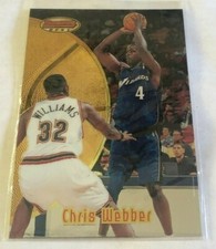 1997-98 Bowman's Best Chris Webber #81 Washington Wizards