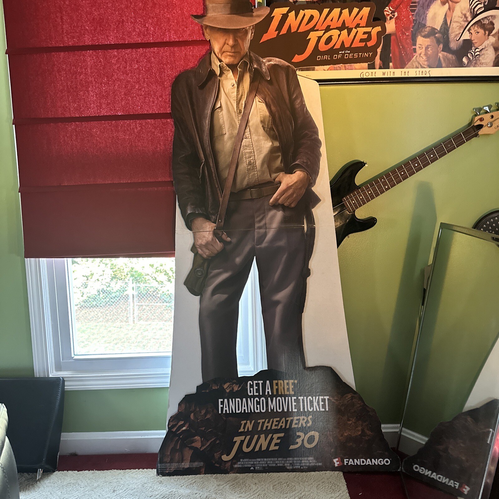 RARE Indiana Jones And The Dial Of Destiny lol Resize Cardboard Cutout