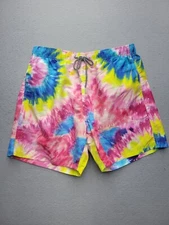 Boardies Men Swimwear Large Multi Trunks Tie Dye 5 in