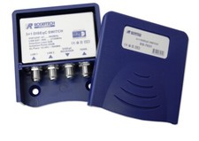 Rogetech DiSEqC Relais 3x1 DS 7031, 2 SAT-Systeme mit einem Receiver