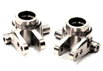 NEW Integy Aluminum Steering Knuckle (2) 1/10 Stampede 4X4 / Slash 4X4