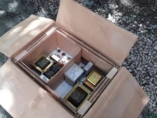 Millatary Radio Equipment Power Supply In Original Box