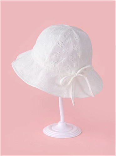 Girl Toddler Cotton White Eyelet Lace 