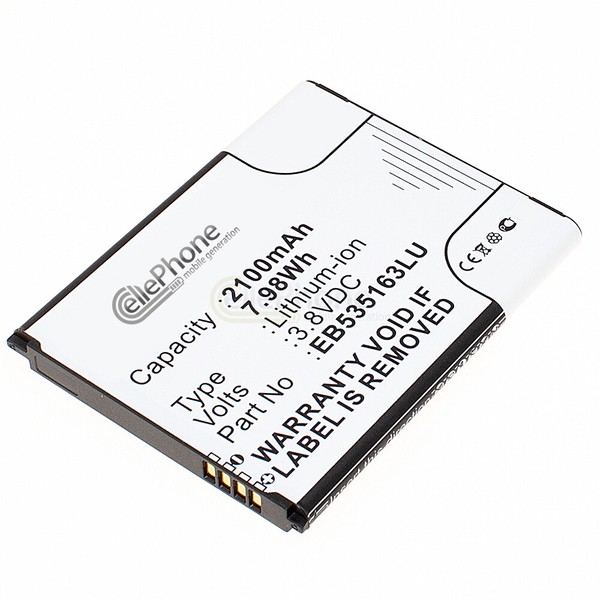 Akku Li-Ion FüR Samsung Galaxy Grand Duos GT-I9082 GT-19082 - 2100Mah-image
