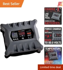 20 Amp Smart Battery Charger 6V 12V Fully Automatic Power Supply Maintenance ...