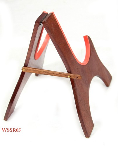 Solid Mahogany Laser Picture Wood Stand For 21" Soprano Ukulele Violin WSSR01-07 - Picture 20 of 29