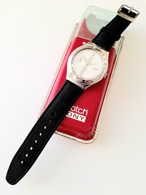 SWATCH: IRONY STANDARD ''SWAGMEN WHITE'' (YGS114) OLYMPIC SPECIAL *NEU / RARITÄT!*