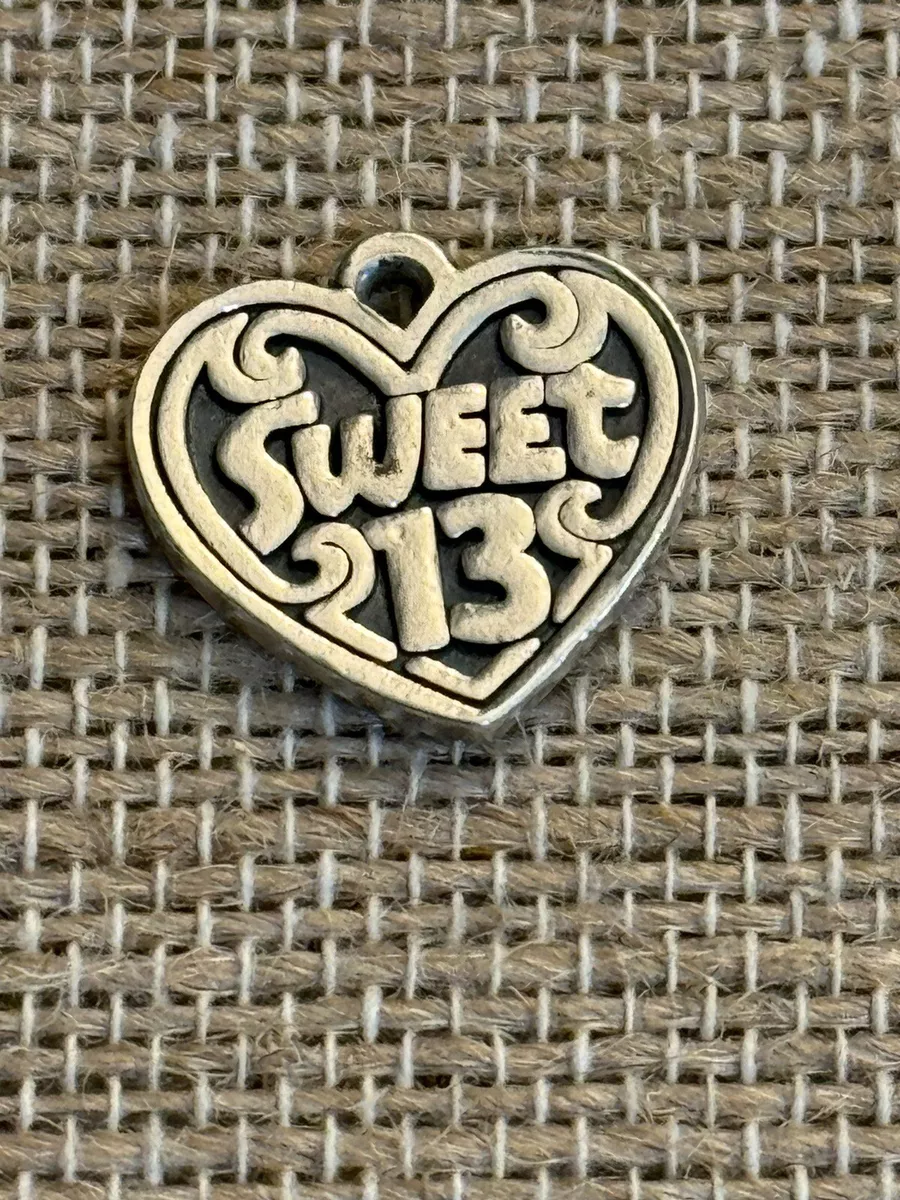 James avery sweet 13 best sale charm
