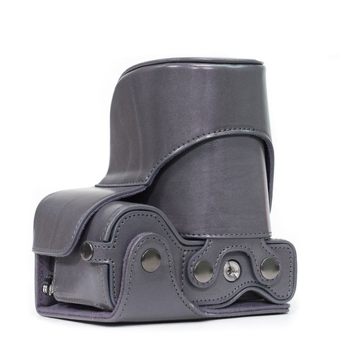 MegaGear Sony Alpha A6500 (up to 16-70mm) Leather Camera Case and Strap - Picture 8 of 30