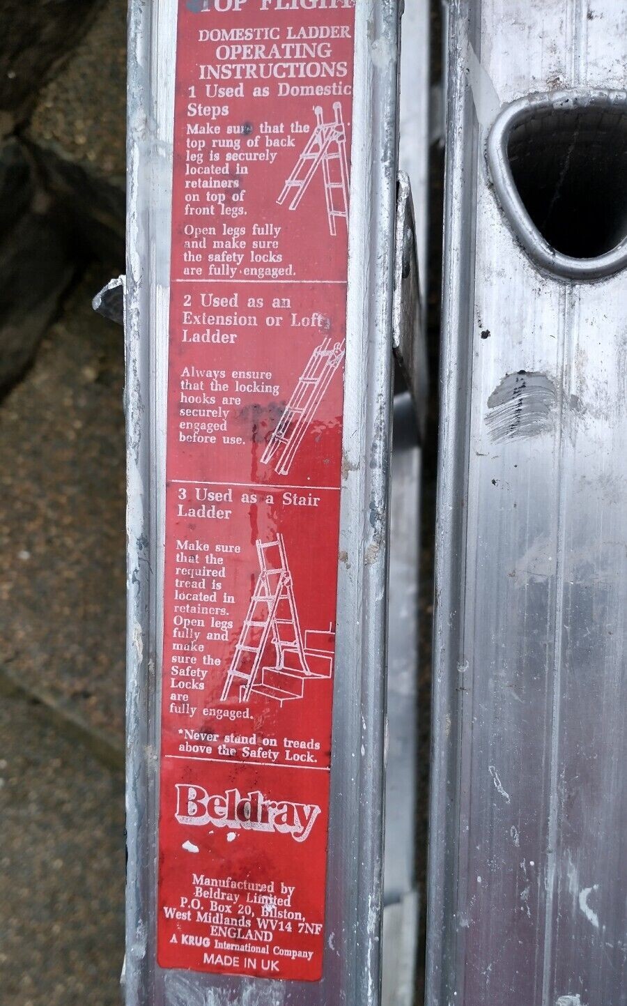 Beldray 3 Way Combination Ladder Stepladder Decorators Ladders eBay