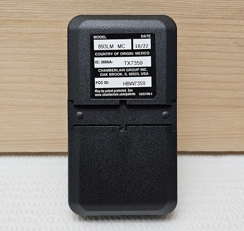 LiftMaster 893LM 3-Tasten Garagentor Fernbedienung HBW7359 OEM Original - Bild 3 von 6