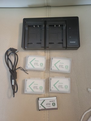 Kastar Battery Slim Charger for CR-V3 CRV3 CR-V3P CRV-3 CRV3L CR-V3L ELCRV3