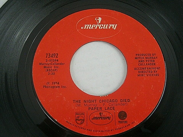 Paper Lace The Night Chicago Died
