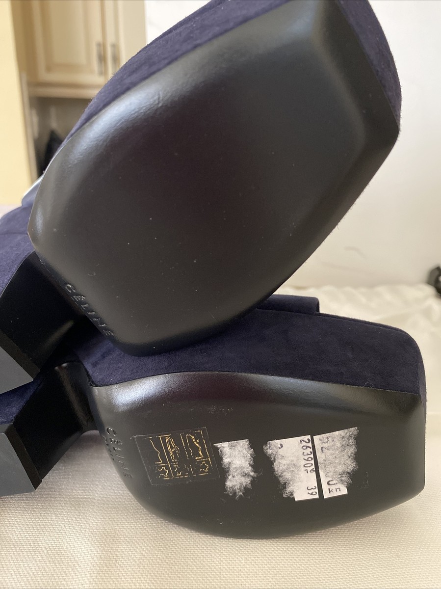 関税・送料込 Celine Lernis サンダル CELINE(セリーヌ) 厚底サンダルRM 0273 RM 0273 ブラック サイズ