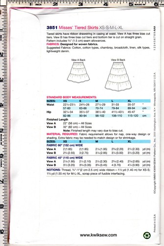 CHOICE: NEW Kwik Sew Kerstin Martensson Sewing Patterns: Misses' Skirts Jackets+ - Picture 29 of 39