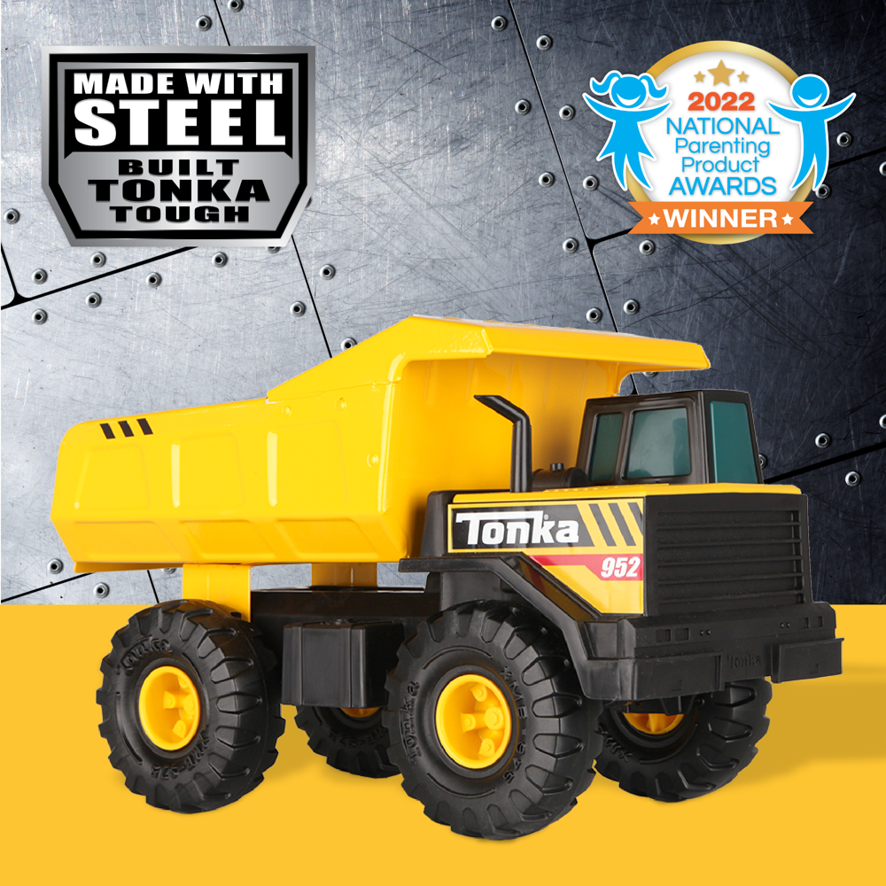 Mighty Dump Truck Kids Children Toys Tonka Steel Classics