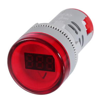 Digital Voltmeter AC 60-500V Einbauinstrument Messinstrument Einbau Panel Meter
