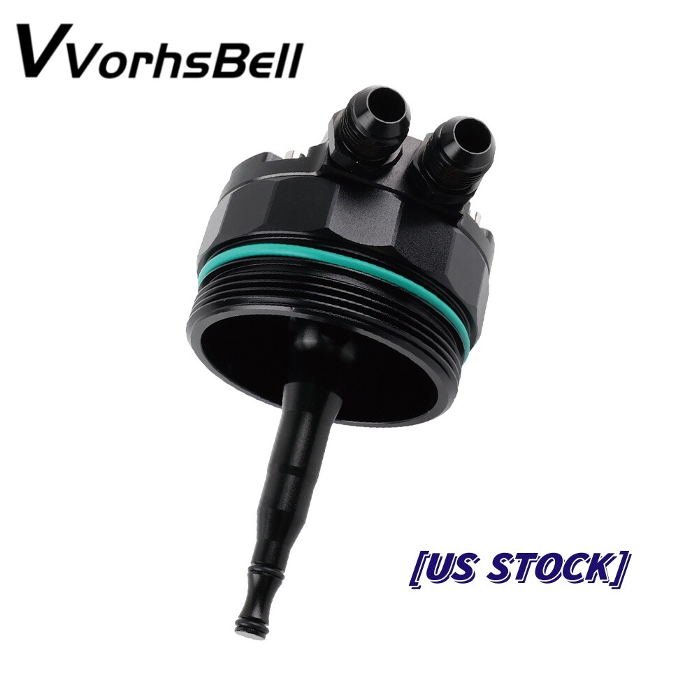 Cooler Filter Cover Cap 11421741000 For Bmw E36 E46 E39 E60 X3 M52 M54 Black