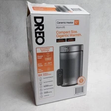 DREO 10'' Portable Space Heater with Remote - PTC Ceramic Electric Heater