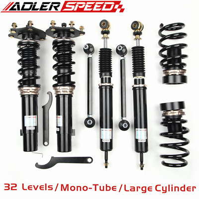 32 CLICKS DAMPING ADJ. COILOVERS SHOCK STRUT KIT FOR 18-21 HONDA ACCORD W/O ADS